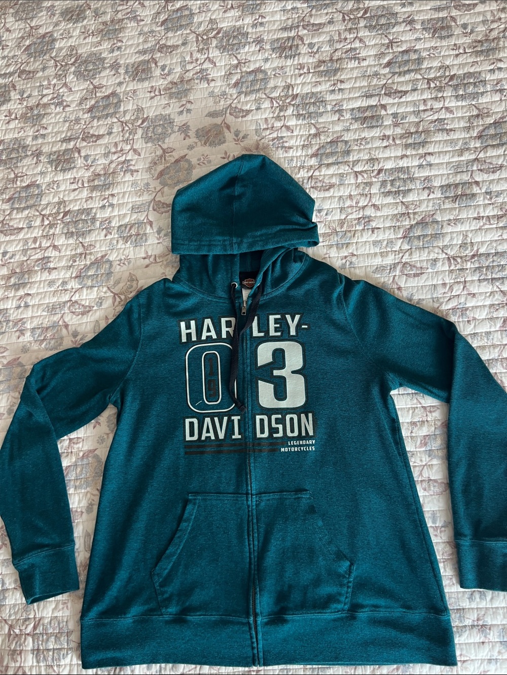 Harley- Davidson Zip Up Hoodie